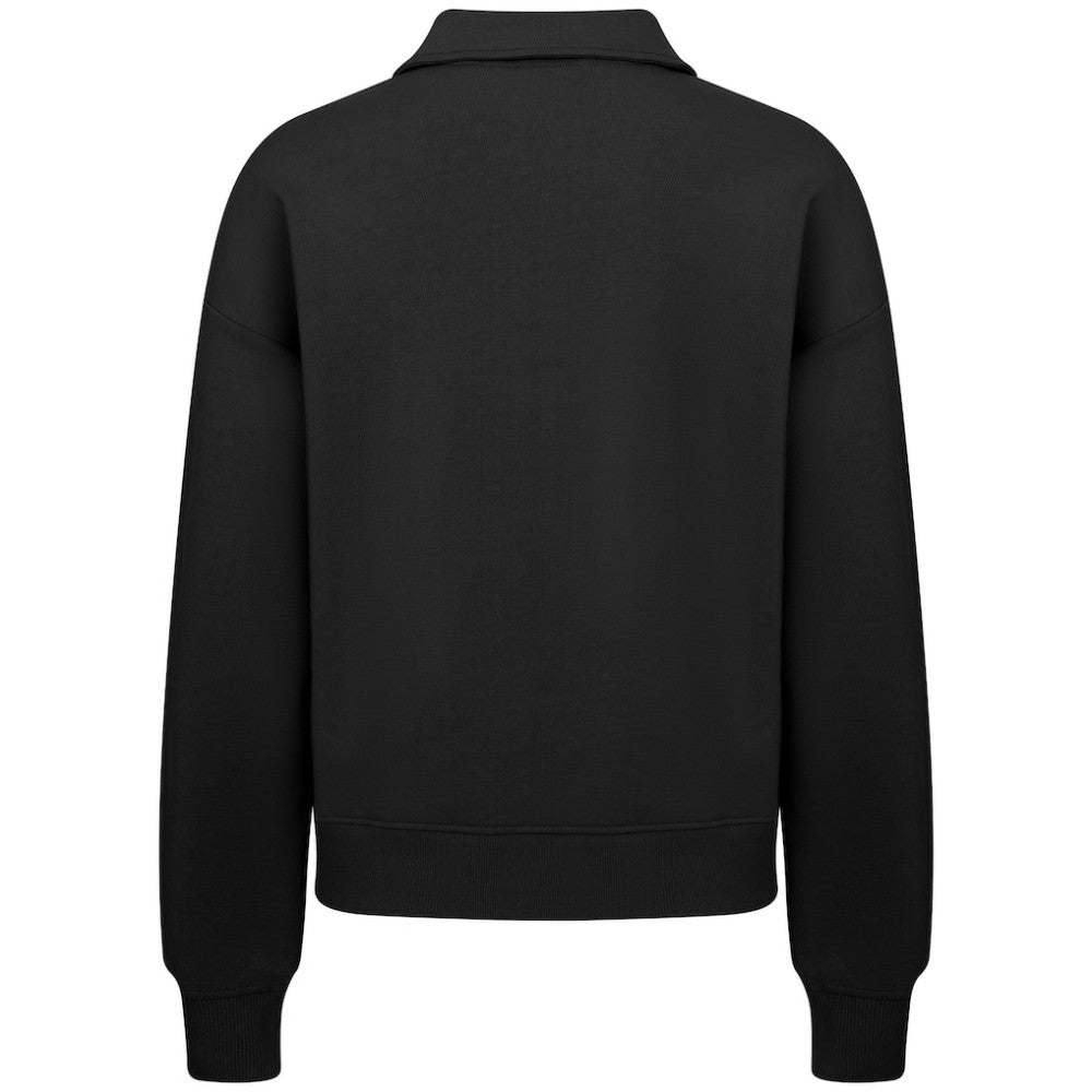 Toronto Maple Leafs Levelwear Women's Canmore Quarter-Zip Pullover - Black Pullover