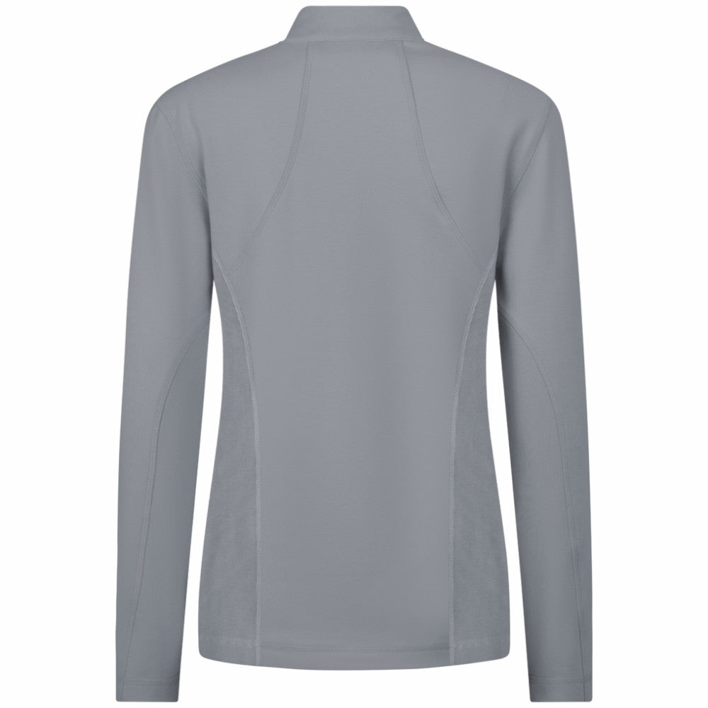 Florida Panthers Levelwear Women's Upright Quarter-Zip Pullover - Gray Pullover