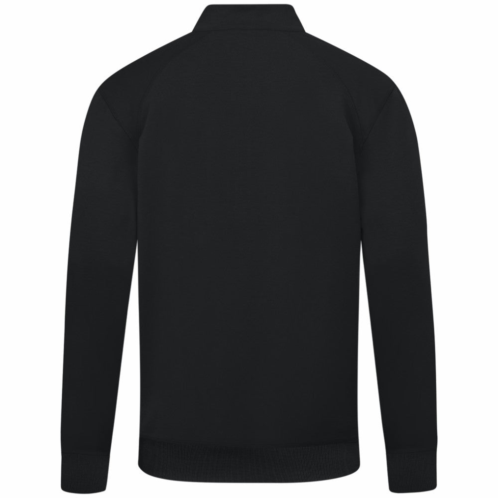 Anaheim Ducks Levelwear Upright Tri-Blend Quarter-Zip Pullover - Black Pullover