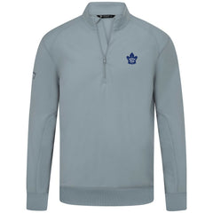 Toronto Maple Leafs Levelwear Upright Tri-Blend Quarter-Zip Pullover - Gray Pullover