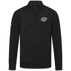 Los Angeles Kings Levelwear Upright Tri-Blend Quarter-Zip Pullover - Black Pullover
