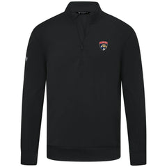 Florida Panthers Levelwear Upright Tri-Blend Quarter-Zip Pullover - Black Pullover