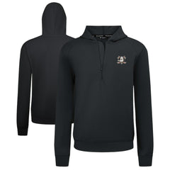 Anaheim Ducks Levelwear Technic Quarter-Zip Pullover Hoodie - Black Hoodies
