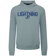 Tampa Bay Lightning Levelwear Mandate Carve Tri-Blend Pullover Hoodie - Gray Hoodies