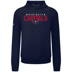 Washington Capitals Levelwear Mandate Carve Tri-Blend Pullover Hoodie - Navy Hoodies
