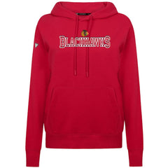 Chicago Blackhawks Levelwear Women's Adorn Journey Pullover Hoodie - Red Hoodies