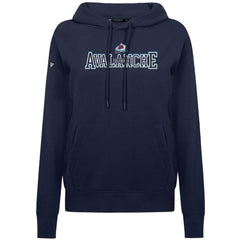 Colorado Avalanche Levelwear Women's Adorn Journey Pullover Hoodie - Navy Hoodies