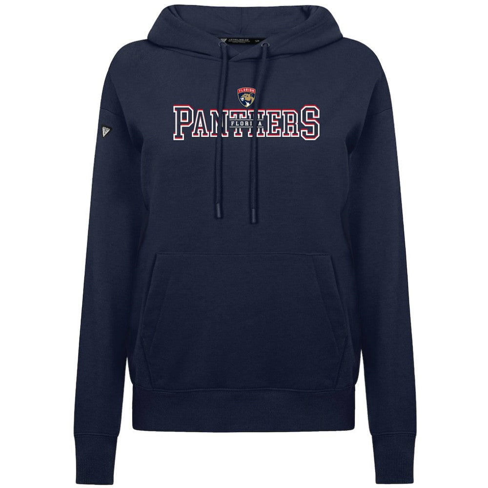 Florida Panthers Levelwear Women's Adorn Journey Pullover Hoodie - Navy Hoodies
