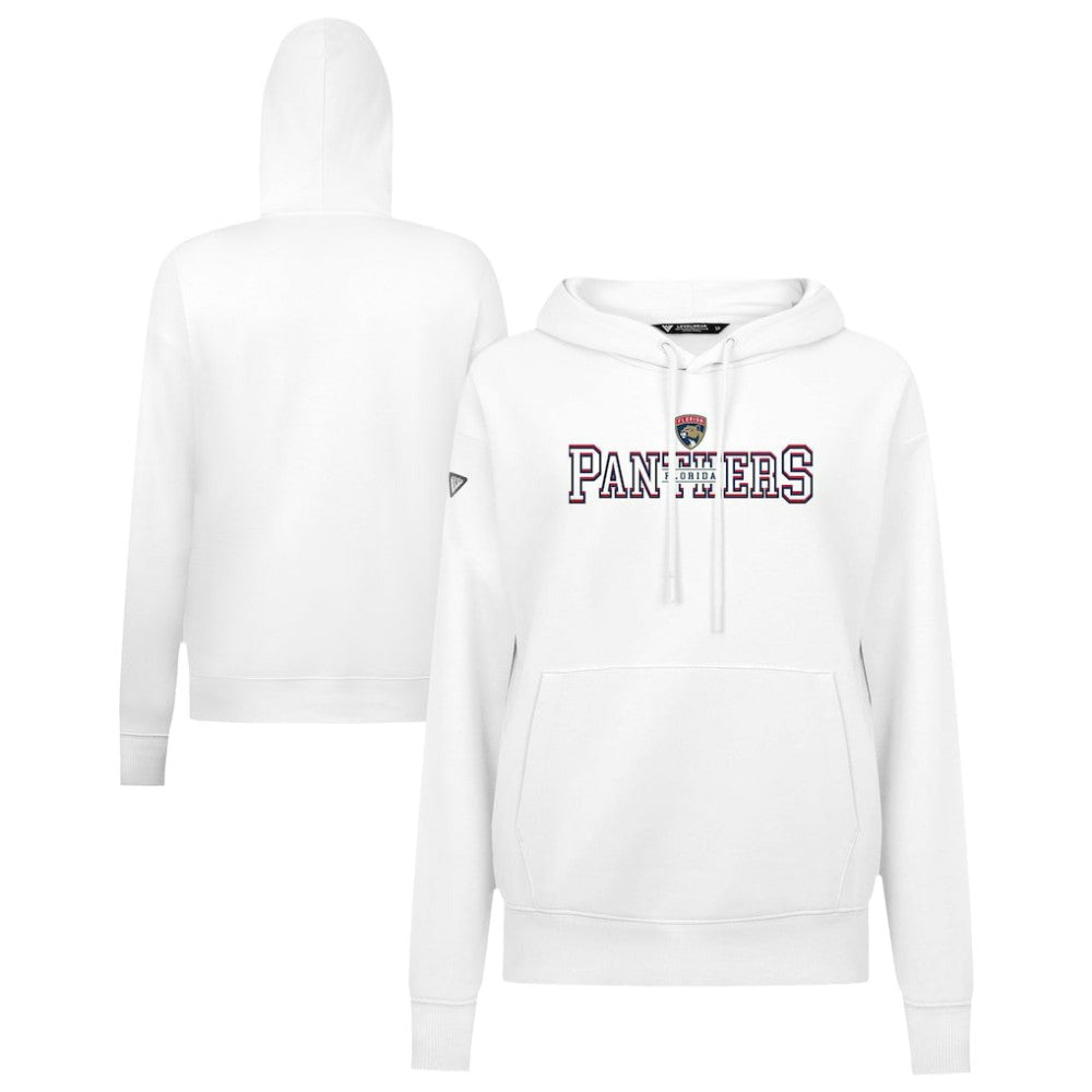 Florida Panthers Levelwear Women's Adorn Journey Pullover Hoodie - White Hoodies