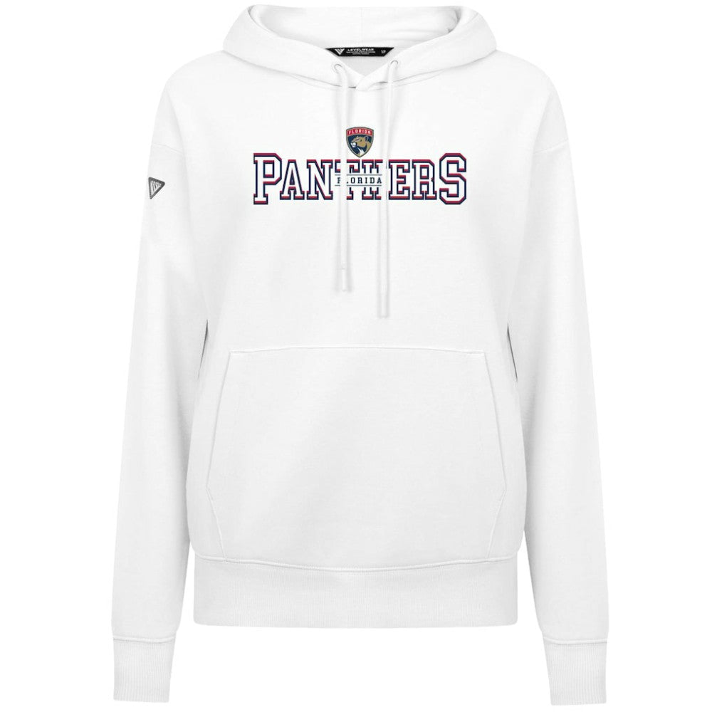 Florida Panthers Levelwear Women's Adorn Journey Pullover Hoodie - White Hoodies