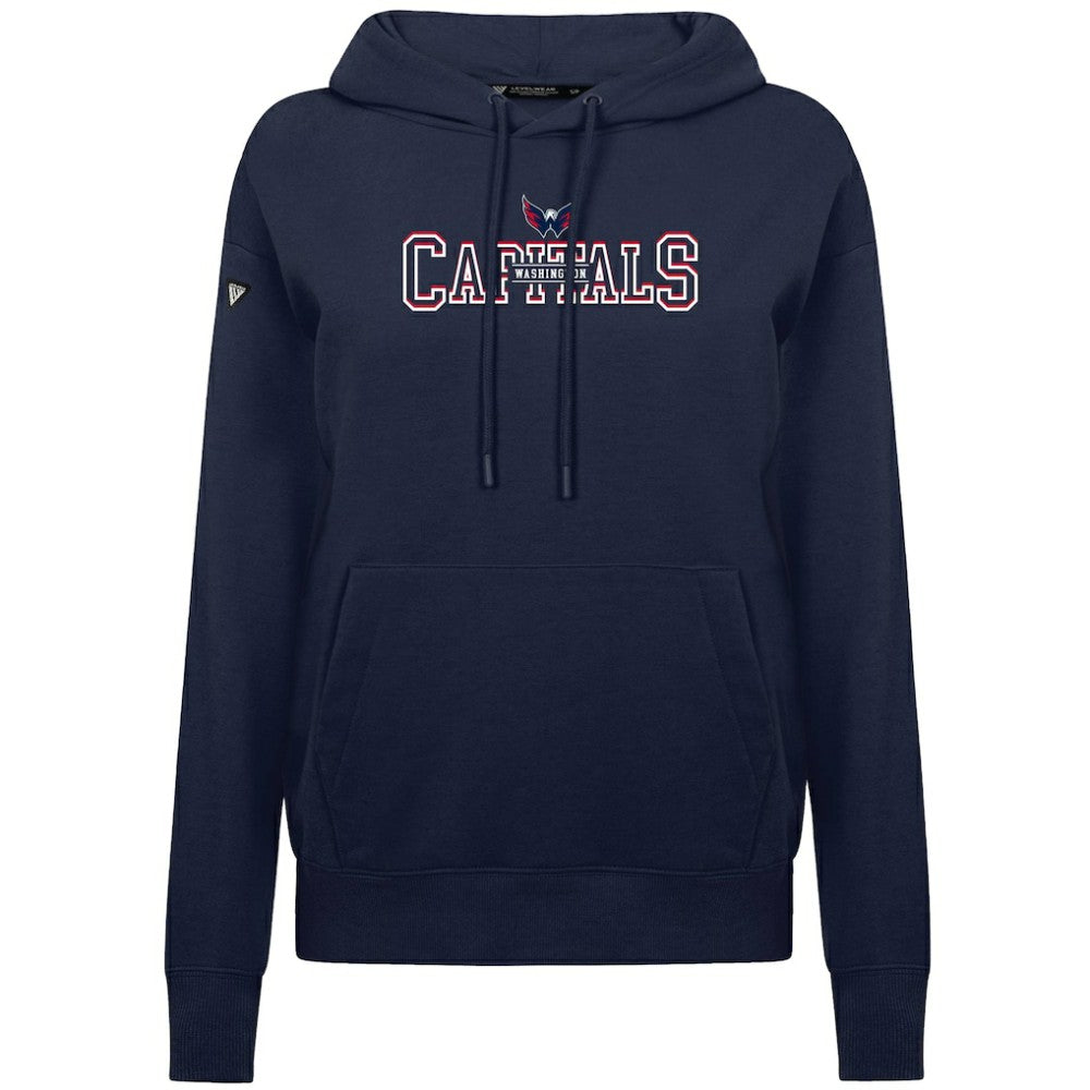 Washington Capitals Levelwear Women's Adorn Journey Pullover Hoodie - Navy Hoodies