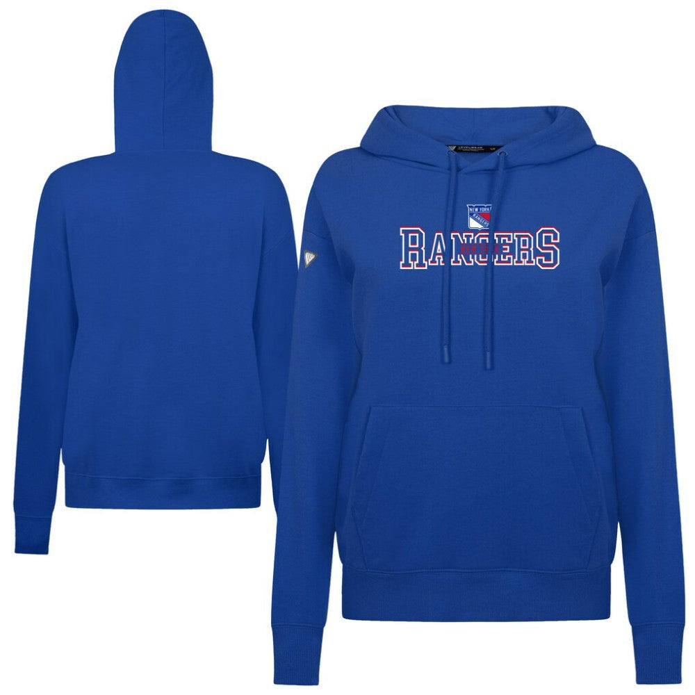 New York Rangers Levelwear Women's Adorn Journey Pullover Hoodie - Royal Hoodies
