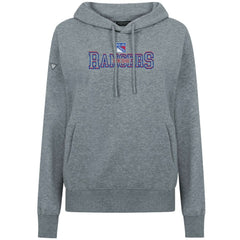 New York Rangers Levelwear Women's Adorn Journey Pullover Hoodie - Gray Hoodies