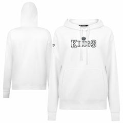 Los Angeles Kings Levelwear Women's Adorn Journey Pullover Hoodie - White Hoodies