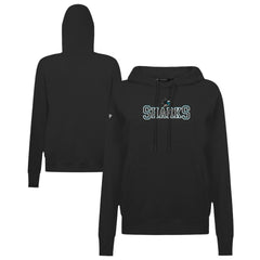 San Jose Sharks Levelwear Women's Adorn Journey Pullover Hoodie - Black Hoodies