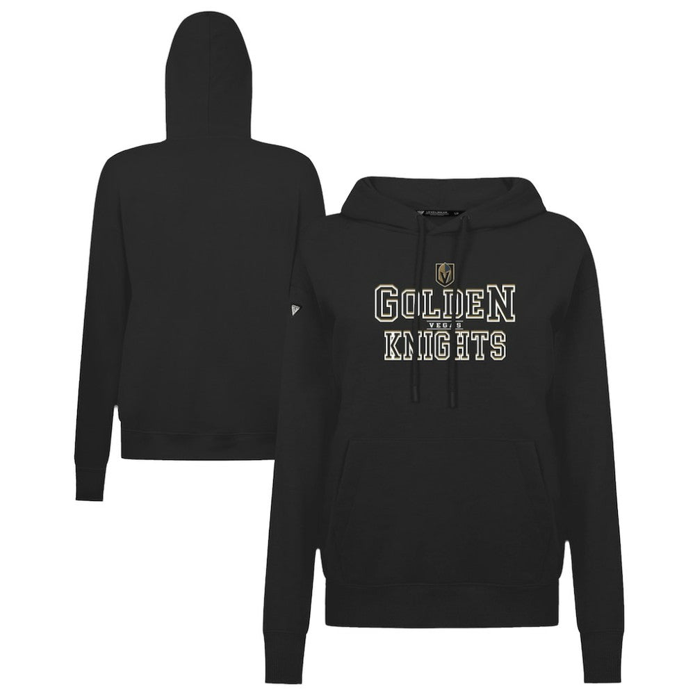 Vegas Golden Knights Levelwear Women's Adorn Journey Pullover Hoodie - Black Hoodies