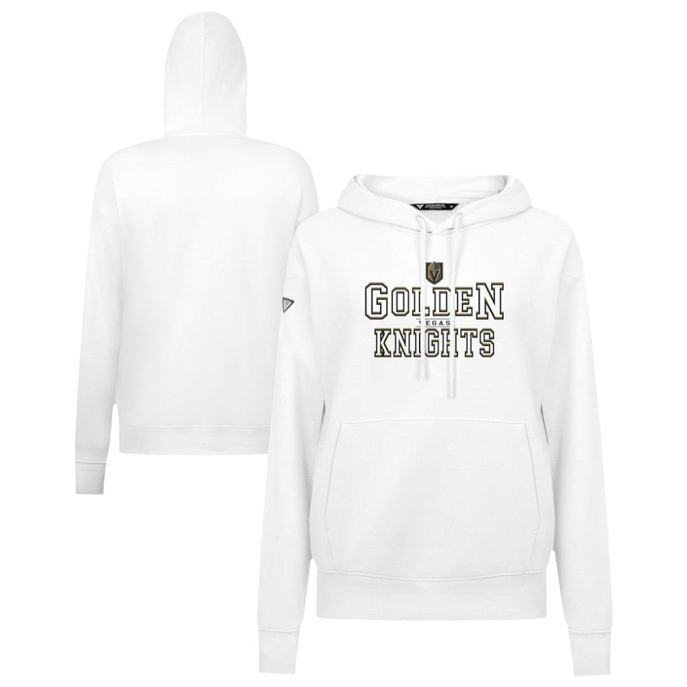 Vegas Golden Knights Levelwear Women's Adorn Journey Pullover Hoodie - White Hoodies