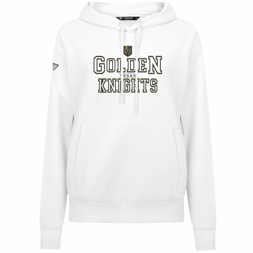 Vegas Golden Knights Levelwear Women's Adorn Journey Pullover Hoodie - White Hoodies