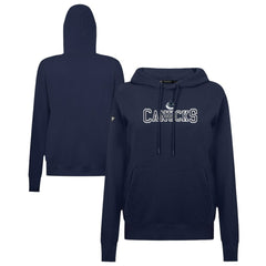 Vancouver Canucks Levelwear Women's Adorn Journey Pullover Hoodie - Navy Hoodies