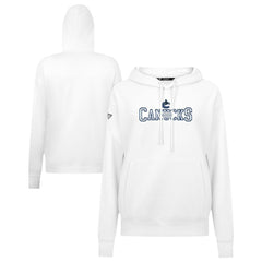 Vancouver Canucks Levelwear Women's Adorn Journey Pullover Hoodie - White Hoodies