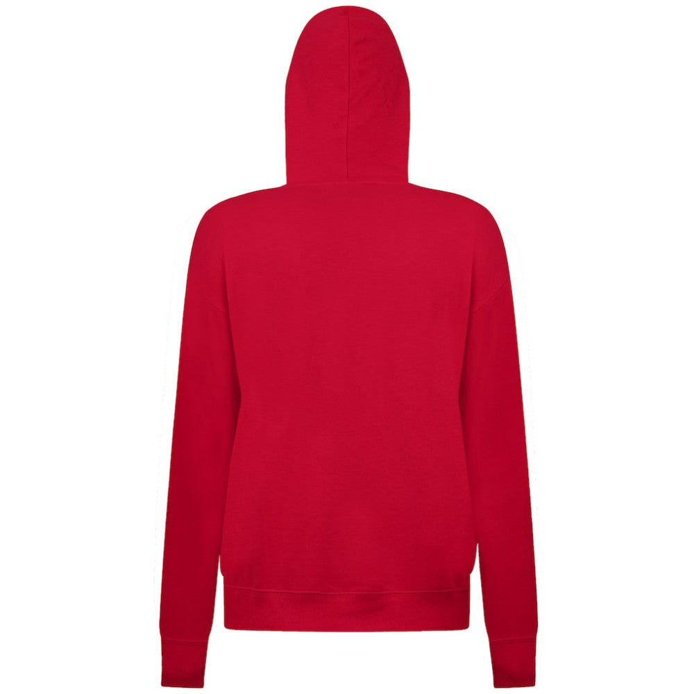 Chicago Blackhawks Levelwear Women's Adorn Banner Arch Pullover Hoodie - Red Hoodies