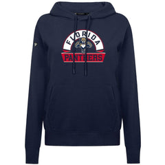 Florida Panthers Levelwear Women's Adorn Banner Arch Pullover Hoodie - Navy Hoodies