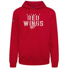Detroit Red Wings Levelwear Podium Carve Pullover Hoodie - Red Hoodies
