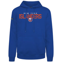 New York Islanders Levelwear Podium Carve Pullover Hoodie - Royal Hoodies