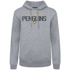 Pittsburgh Penguins Levelwear Podium Carve Pullover Hoodie - Gray Hoodies