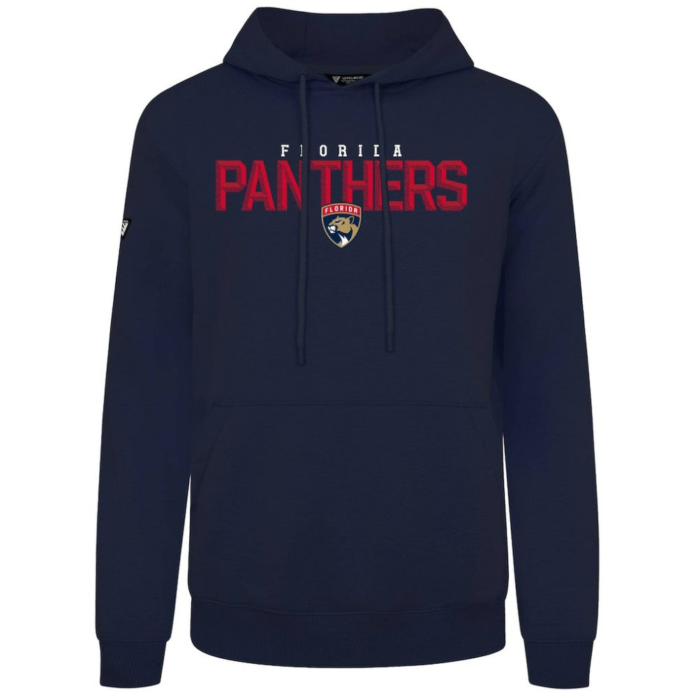 Florida Panthers Levelwear Podium Carve Pullover Hoodie - Navy Hoodies