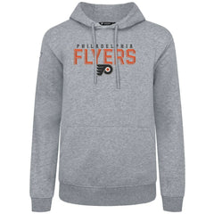 Philadelphia Flyers Levelwear Podium Carve Pullover Hoodie - Gray Hoodies