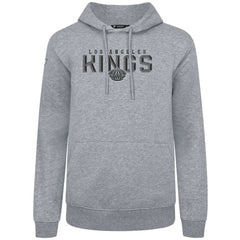 Los Angeles Kings Levelwear Podium Carve Pullover Hoodie - Gray Hoodies