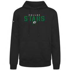 Dallas Stars Levelwear Podium Carve Pullover Hoodie - Black Hoodies