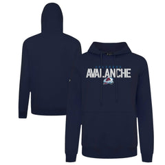 Colorado Avalanche Levelwear Podium Carve Pullover Hoodie - Navy Hoodies