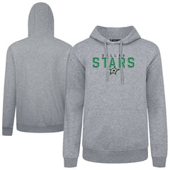 Dallas Stars Levelwear Podium Carve Pullover Hoodie - Gray Hoodies