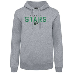 Dallas Stars Levelwear Podium Carve Pullover Hoodie - Gray Hoodies