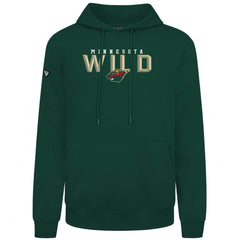 Minnesota Wild Levelwear Podium Carve Pullover Hoodie - Green Hoodies