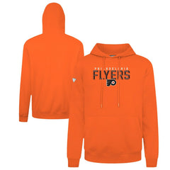 Philadelphia Flyers Levelwear Podium Carve Pullover Hoodie - Orange Hoodies