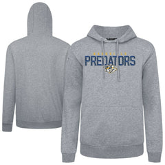 Nashville Predators Levelwear Podium Carve Pullover Hoodie - Gray Hoodies