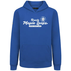 Toronto Maple Leafs Levelwear Youth Podium Monument Pullover Hoodie - Royal Hoodies