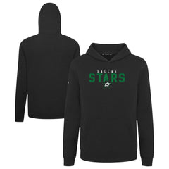 Dallas Stars Levelwear Youth Podium Carve Pullover Hoodie - Black Hoodies