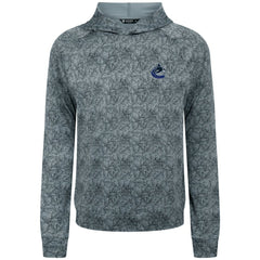 Vancouver Canucks Levelwear Albatross Raglan Pullover Hoodie - Gray Hoodies