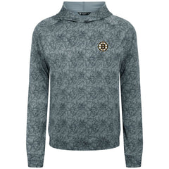 Boston Bruins Levelwear Albatross Raglan Pullover Hoodie - Gray Hoodies