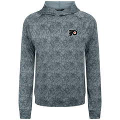 Philadelphia Flyers Levelwear Albatross Raglan Pullover Hoodie - Gray Hoodies