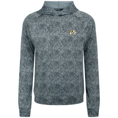 Nashville Predators Levelwear Albatross Raglan Pullover Hoodie - Gray Hoodies