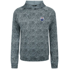 Edmonton Oilers Levelwear Albatross Raglan Pullover Hoodie - Gray Hoodies