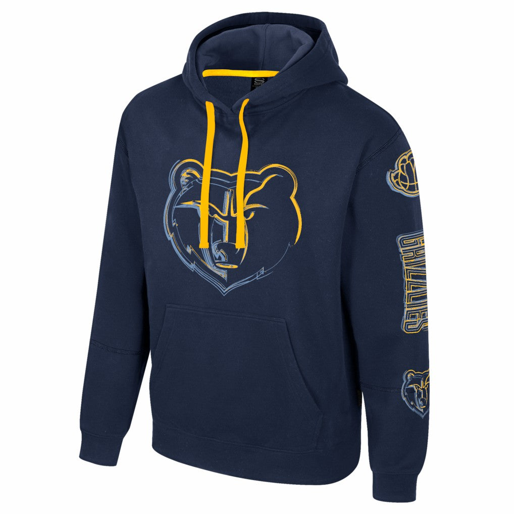 Memphis Grizzlies Stadium Essentials Unisex Elementized Pullover Hoodie - Navy discount