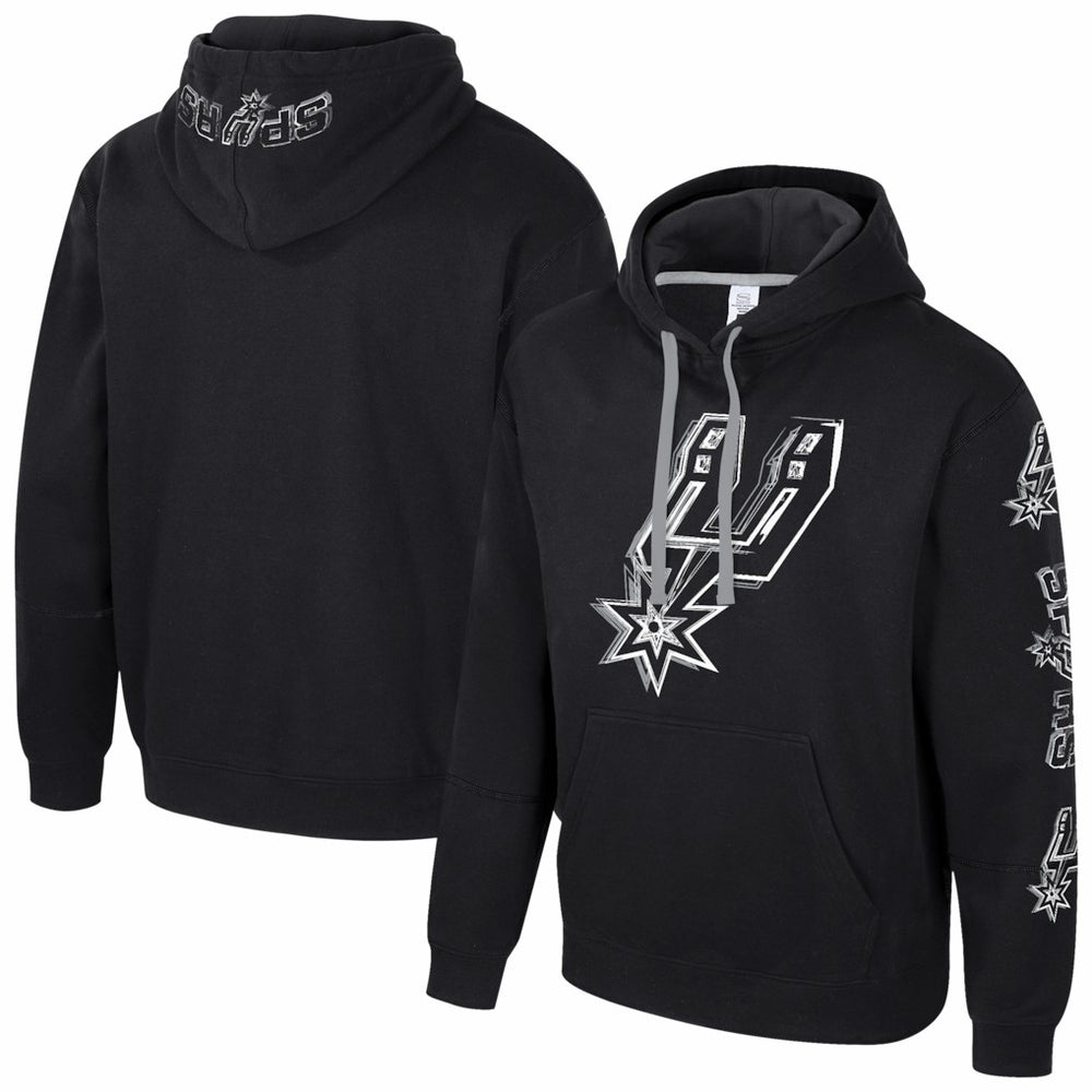 San Antonio Spurs Stadium Essentials Unisex Elementized Pullover Hoodie - Black discount