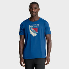 New York Rangers Fanatics 2026 NHL Winter Classic Authentic Pro Tech T-Shirt - Blue T-shirts