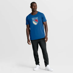 New York Rangers Fanatics 2026 NHL Winter Classic Authentic Pro Tech T-Shirt - Blue T-shirts